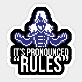 Roulxs (pronounced Rules) Sticker